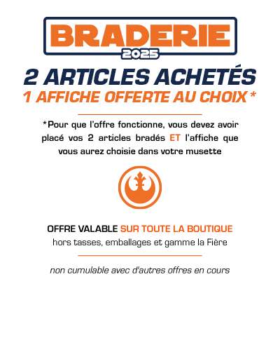 Offre Braderie 2 articles = 1 affiche