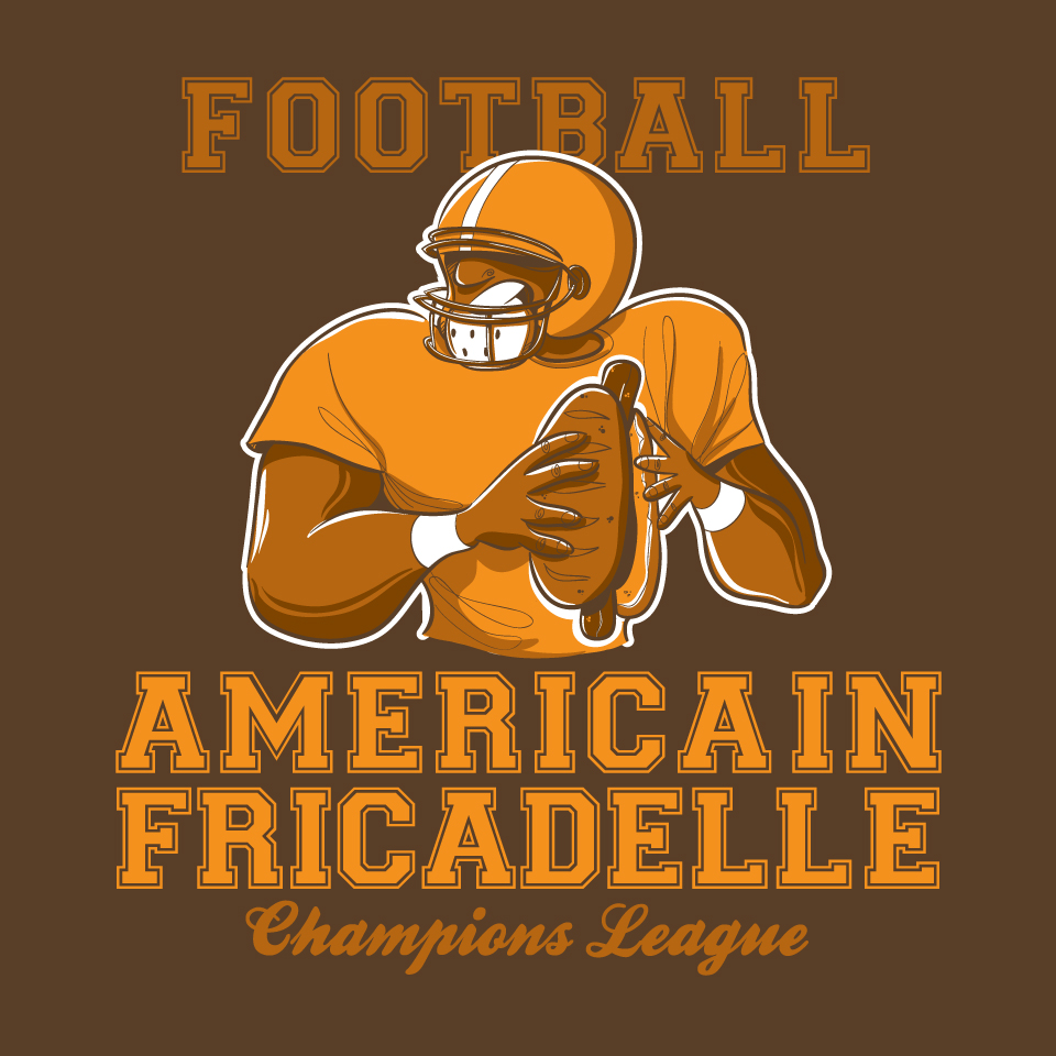 Américain Fricadelle