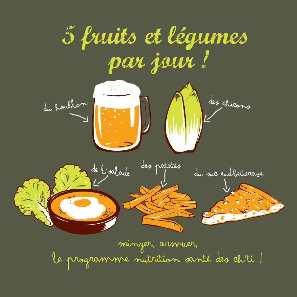 5 fruits et légumes...