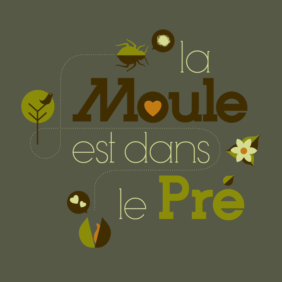 La Moule est dans le pré