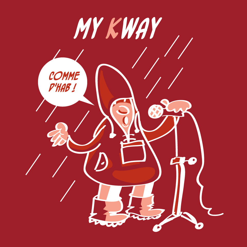my KWAY (comme d'hab !)