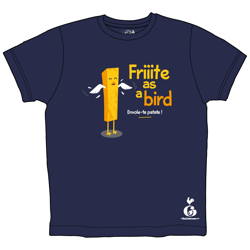 frite as a bird