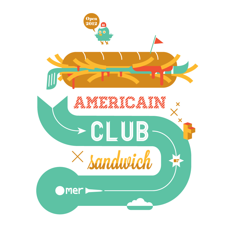 Américain Club Sandwich
