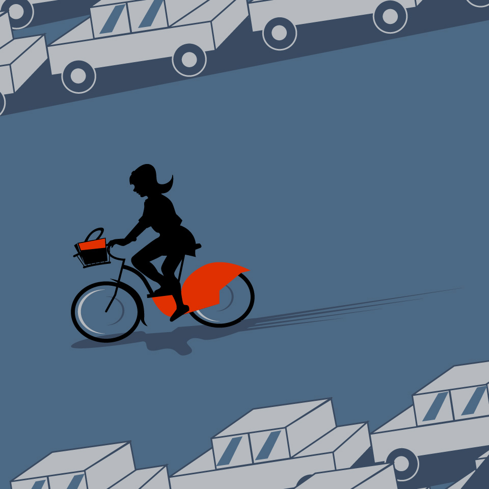 au coeur de la ville