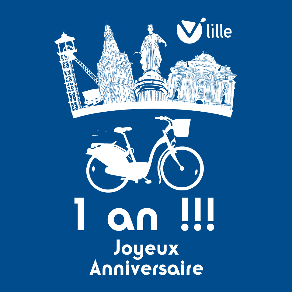 VLille-1 AN!Joyeux Anniversaire
