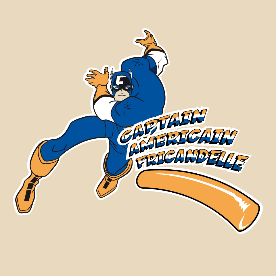 Captain Americain Fricandelle