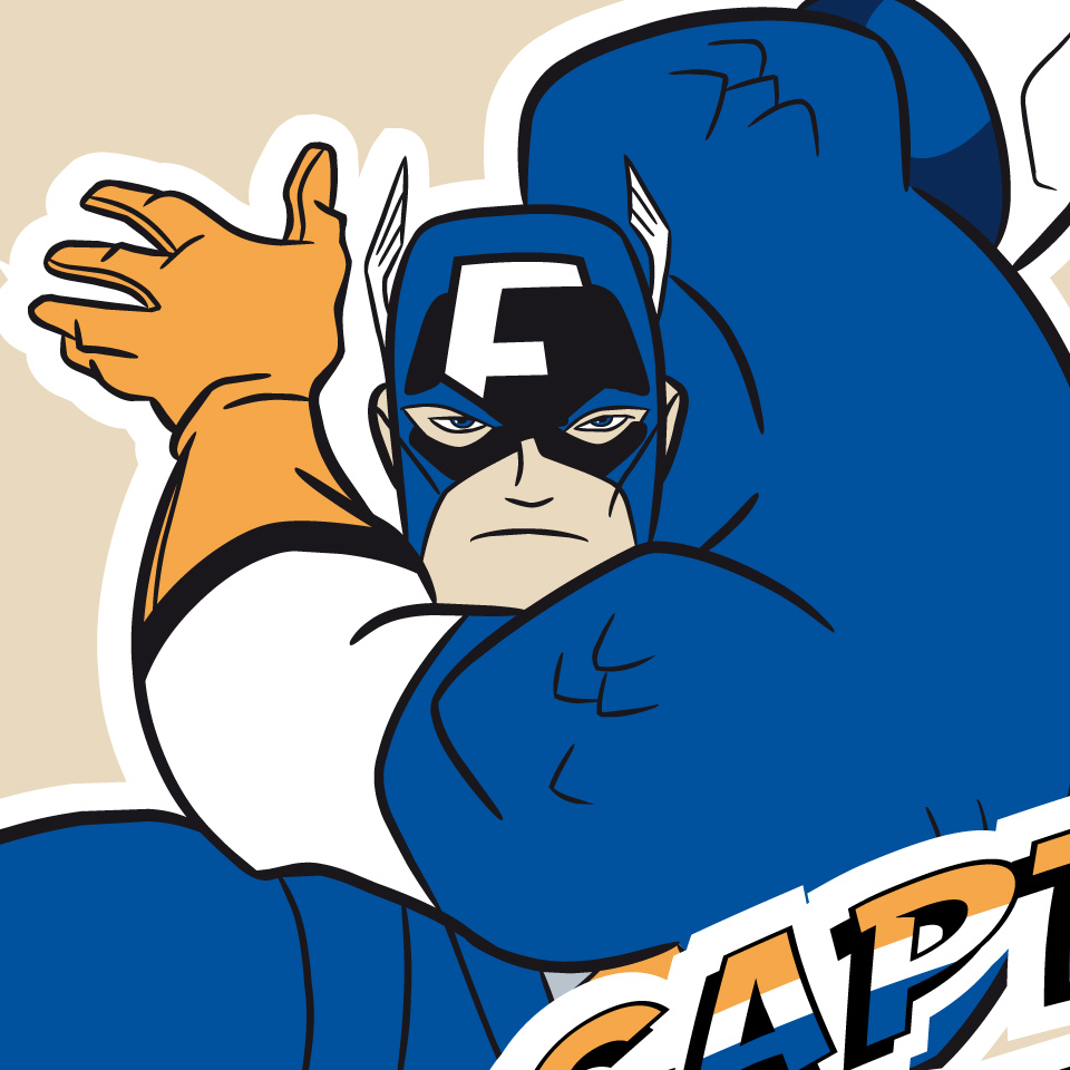 Captain Americain Fricandelle