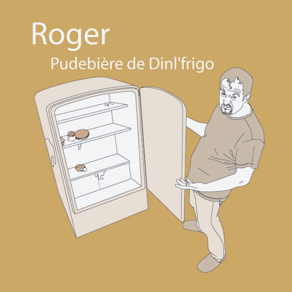 Roh! J'ai pu d'bière dinl'Frigo!