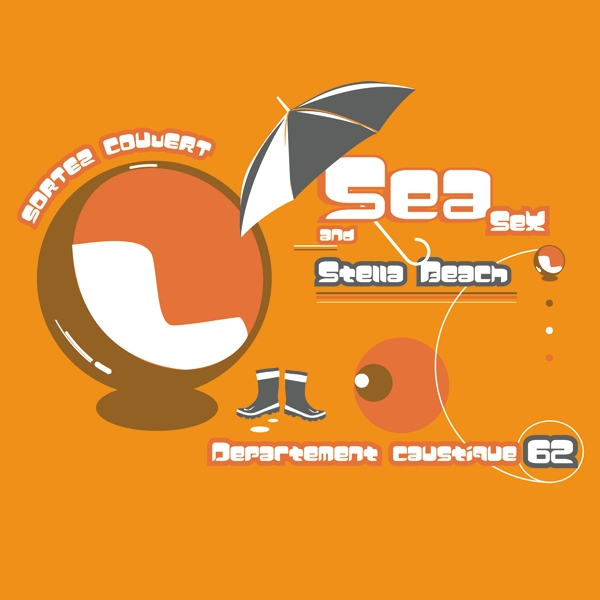 Sea, Sex And Stella Beach 70's for ever